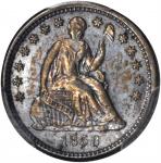 1858-O Liberty Seated Half Dime. MS-62 (PCGS).