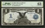 Fr. 229. 1899 $1  Silver Certificate. PMG Choice Uncirculated 63.