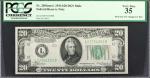 Fr. 2054am-L & 2055-L. 1934 & 1934A $20  Federal Reserve Note. San Francisco. PCGS Currency Very Fin