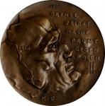 KARL GOETZ MEDALS. Germany - Poland. The Plebiscite in Upper Silesia Bronze Medal, 1921. Munich Mint