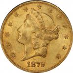 1879-O Liberty Head Double Eagle. Winter-1, the only known dies. AU-58 (PCGS).