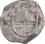 MEXICO. Cob 4 Reales, ND (1598-1606)-Mo F. Mexico City Mint. Philip III. PCGS VF-30.