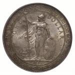 1925年英属贸易壹圆银币一枚，GBCA AU58