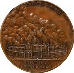 1858 Sages Odds and Ends Token. No. 1, Crystal Palace, New York. Original. Bowers-1. Die State I. Co