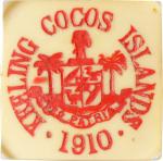 KEELING COCOS ISLANDS. 25 Cents, 1913. NGC MS-64.
