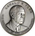 1973 Gerald R. Ford Vice Presidential Inaugural Medal. Silver. 63.7 mm. 148.9 grams. .999 Fine. Dust