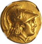 MACEDON. Kingdom of Macedon. Alexander III (the Great), 336-323 B.C. AV Stater (8.53 gms), Miletus M