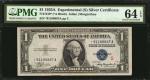 Fr. 1610*. 1935A $1 Silver Certificate Star Note. (S) Experimental. PMG Choice Uncirculated 64 EPQ.