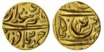 Sikh Rulers of Patiala, Mahindar Singh (VS1919-33; 1862-76), gold Mohur, 10.69g, mint name off flan,