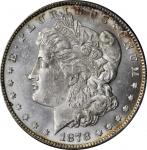 1878 Morgan Silver Dollar. 7/8 Tailfeathers. Strong. MS-62 (PCGS).