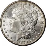 1879-CC GSA Morgan Silver Dollar. Clear CC. MS-63+ (PCGS). CAC.