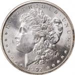1902-O Morgan Silver Dollar. MS-66 (NGC). CAC.