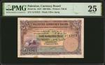 PALESTINE. Palestine Currency Board. 500 Mils, 1927. P-6a. PMG Very Fine 25.