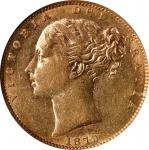 GREAT BRITAIN. Sovereign, 1870. London Mint. Victoria. NGC AU-55.