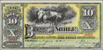 CHILE. El Banco del Nuble. 10 Pesos, 1895. P-S344. Very Fine.