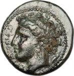 Greek Coins, Syracuse.  Agathokles (317-289 BC).. AE 15.5 mm. c. 317-310 BC. CNS 101 (Ds 95 R 138). 