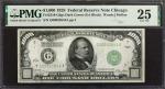 1928年1000美元芝加哥 PMG VF 25 1928 $1000 Federal Reserve Note