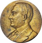 1921 Warren G. Harding U.S. Mint Medal. Yellow Bronze. 76 mm. Failor-Hayden Unlisted. Extremely Fine