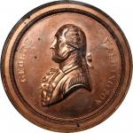 Undated (C. 1864) Washington Letter To Hamilton Medal. Copper. 59 mm. Musante GW-675, JAB-11; Baker-