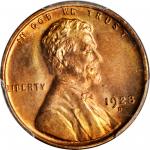 1928-D Lincoln Cent. MS-66 RD (PCGS).