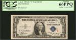 Fr. 1610. 1935A $1 Silver Certificate "S" Experimental. PCGS Currency Gem New 66 PPQ.