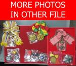 Mixture of decoration medals and ribbons from Korea, Cameroon, France, etc. 13 pcs. See photos for m