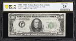 Fr. 2202-F. 1934A $500 Federal Reserve Mule Note. Atlanta. PCGS Banknote Very Fine 25.