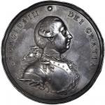 Undated (ca. 1776-1814) George III Indian Peace Medal. Large Size. Adams 7.3 (Obverse 3, Reverse B).