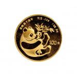 1984年中国人民银行发行熊猫金币一组13枚
