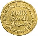 Islamic - Early Post-Reform. UMAYYAD: Abd al-Malik, 685-705, AV dinar (4.28g), NM (Dimashq), AH79, A