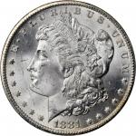 1881-CC GSA Morgan Silver Dollar. MS-64 (NGC).
