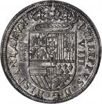 SPAIN. 8 Reales, 1590. Segovia Mint. Philip II (1556-98). PCGS MS-61 Secure Holder.