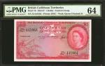 BRITISH CARIBBEAN TERRITORIES. British Caribbean Territories, Eastern Group. 1 Dollar, 1954-57. P-7b