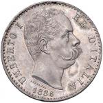 Savoy Coins. Umberto I (1878-1900) 2 Lire 1886 - Nomisma 999 AG