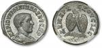 公元247-249年罗马帝国国王菲利普二世像4德拉克马银币一枚，人物细节清晰，工艺精美，NGC MS（5748845-006）