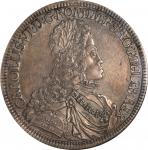 AUSTRIA. Taler, 1716/5. Hall Mint. Karl VI. NGC AU Details--Cleaned.