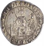 CYPRUS. Gros ND (1359-69). Nicosia Mint. Peter I. PCGS AU-58 Gold Shield.