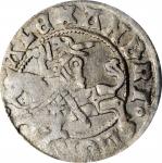 POLAND. Lithuania. 1/2 Groschen, ND (1501-06). Vilnius Mint. Alexander Jagiellon. PCGS AU-55 Gold Sh