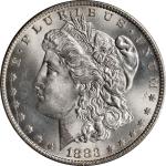 1883-CC Morgan Silver Dollar. MS-62 (PCGS). OGH--First Generation.