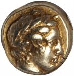 LESBOS. Mytilene. EL Hekte (2.58 gms), ca. 454-427 B.C.