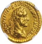 ANTONINUS PIUS, A.D. 138-161. AV Aureus (6.57 gms), Rome Mint, A.D. 159-160. NGC EF, Strike: 5/5 Sur