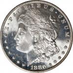1880-S Morgan Silver Dollar. MS-65 (PCGS). OGH--First Generation.