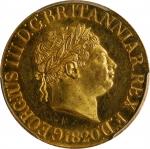 GREAT BRITAIN. Sovereign, 1820. London Mint. George III. PCGS MS-64.