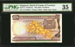 1972年新加坡货币发行局贰拾伍圆。SINGAPORE. Board of Commissioners of Currency. 25 Dollars, ND (1972). P-4. PMG Cho