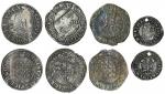 Charles I (1625-49), Aberystwyth, Groats (3), 1.81g, m.m. book, carolvs d g m b f et h rex, large ?A