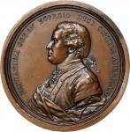 1781 (ca. 1842?) Nathanael Greene at Eutaw Springs electrotype. As Betts-597. Copper electrotype she