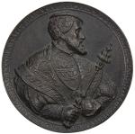 HOLY ROMAN EMPIRE: Charles V, 1519-1556, AE medal, 1537, Habich-1926; Löbbecke-564; Kress-606, 64mm,