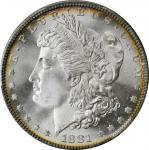 1881-S Morgan Silver Dollar. MS-68 (PCGS). CAC.