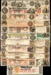 Lot of (17) Obsolete Currency Notes. Very Fine to Uncirculated.