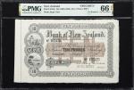 NEW ZEALAND. Bank of New Zealand. 10 Pounds, ND (1895-1908). P-S193s. Specimen. PMG Gem Uncirculated